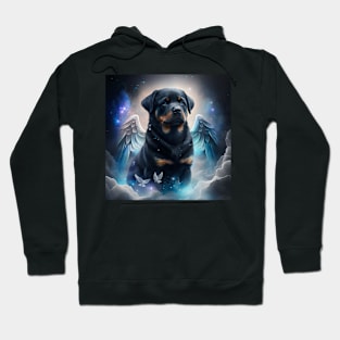 Angelic Rottweiler Hoodie